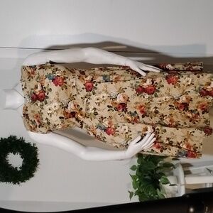 Zaful Floral Print Dress - Multicolor